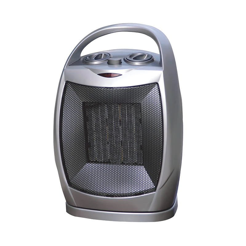 Ezüst PTC kerámia elektromos ventilátor fűtés fogantyúval