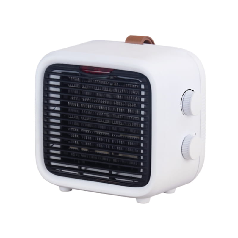 Személyes mini elektromos kerámia fűtés 1500W beltéri, fehér
